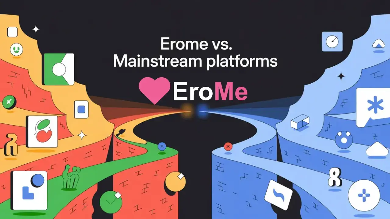 Erome vs. Mainstream Media