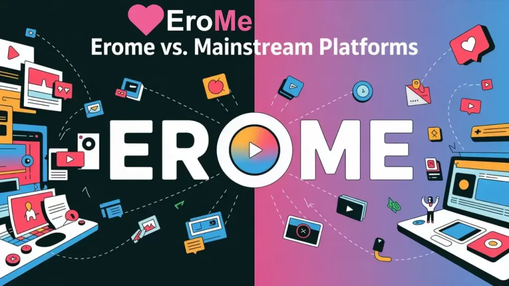 Erome vs. Mainstream Platforms