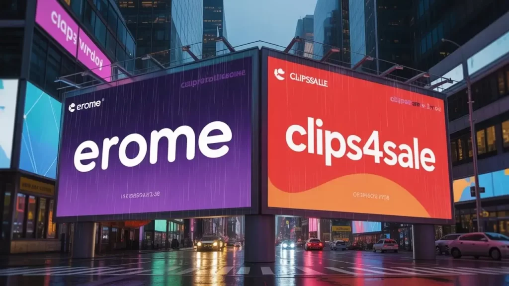 EroMe vs. Clips4Sale Comparison